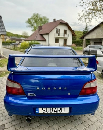 Subaru Impreza cena 59800 przebieg: 169000, rok produkcji 2003 z Kraków małe 781